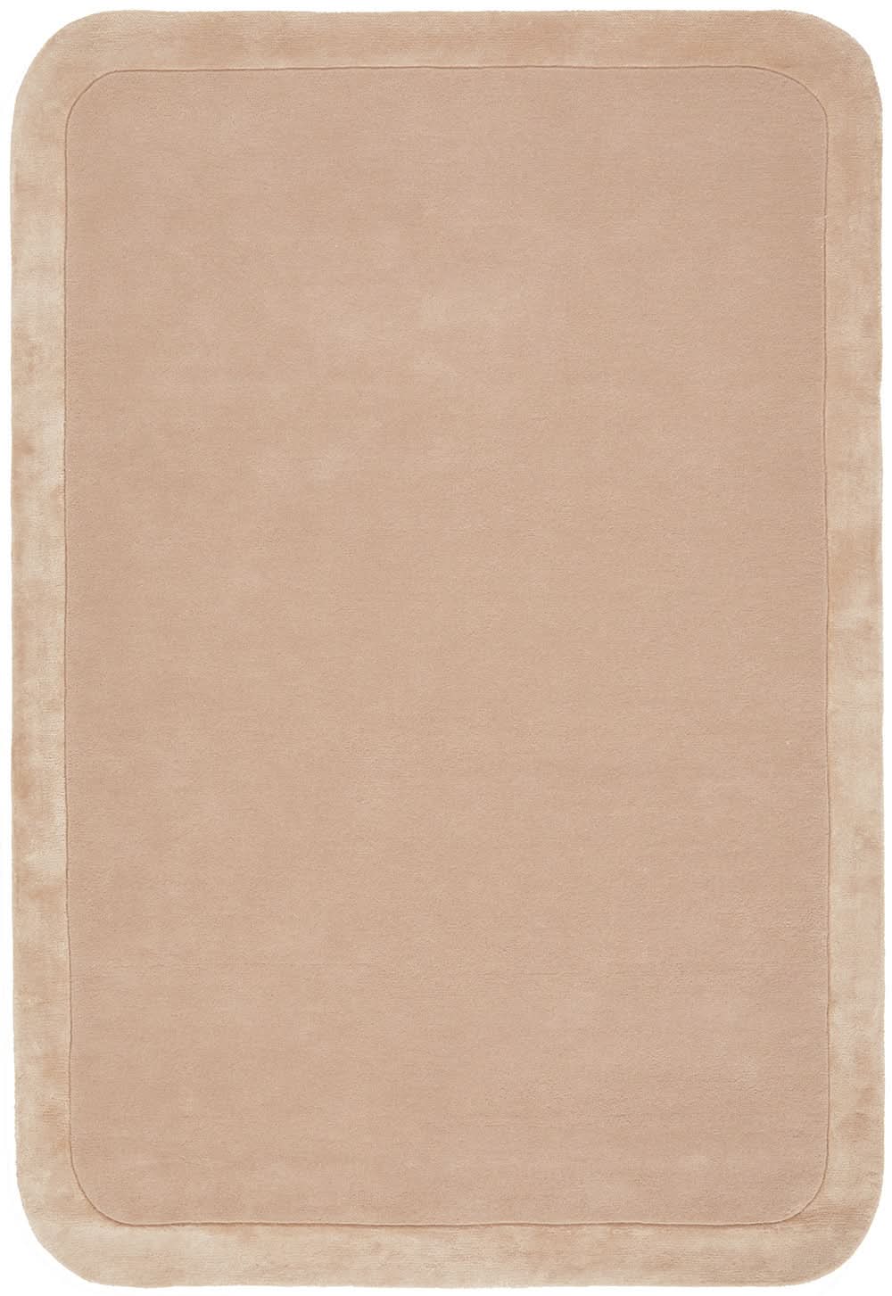 Orlo Nude Border Wool Rug - full rug