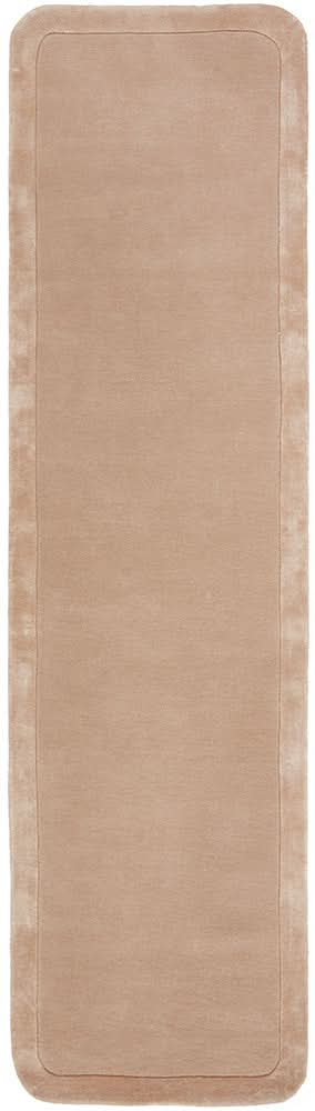 Orlo Nude Border Wool Rug - matching hallway runner