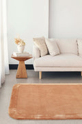 Orlo Spice Border Wool Rug - styled room