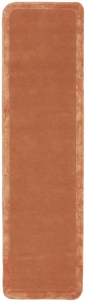 Orlo Spice Border Wool Rug - matching hallway runner