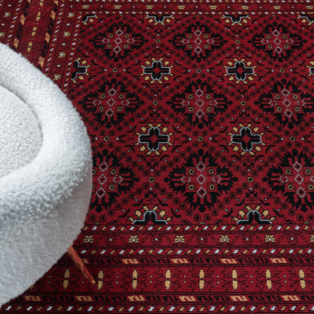 Royal 521 Red Traditional Turkish Rug