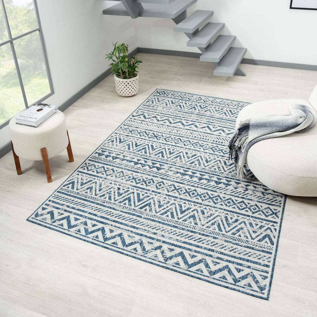 Patio 453 Frost Turkish Rug