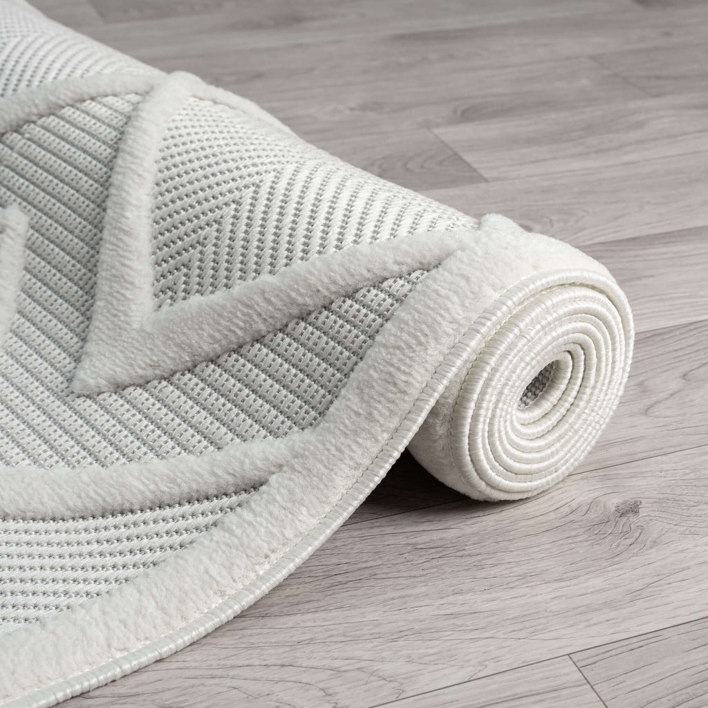 Calm 417 Pearl Turkish Rug