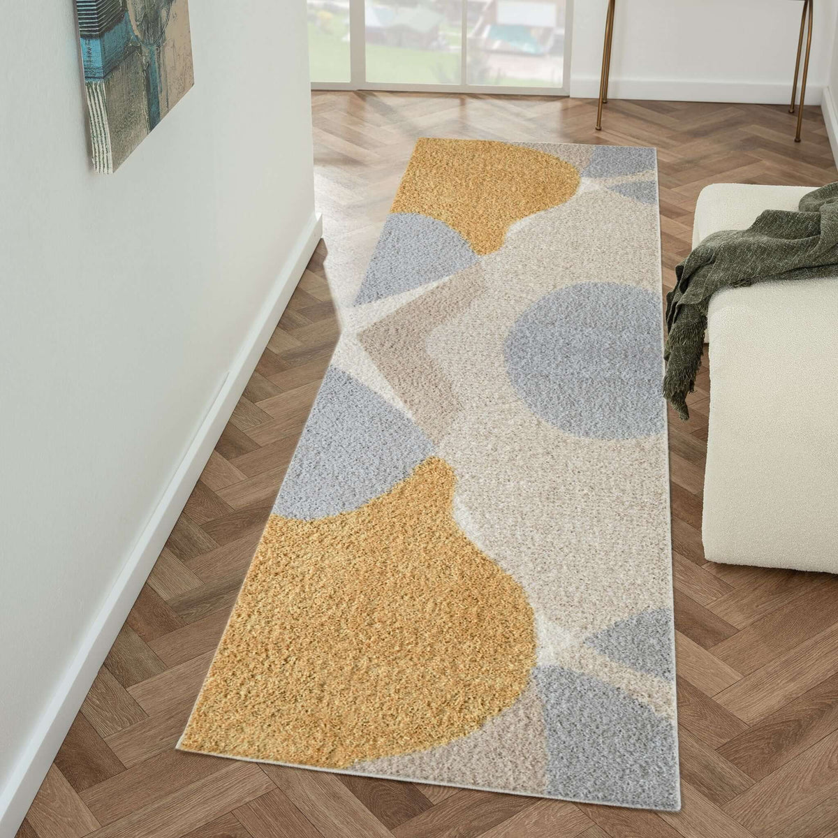 Plushy 383 Multi Hallway Runner