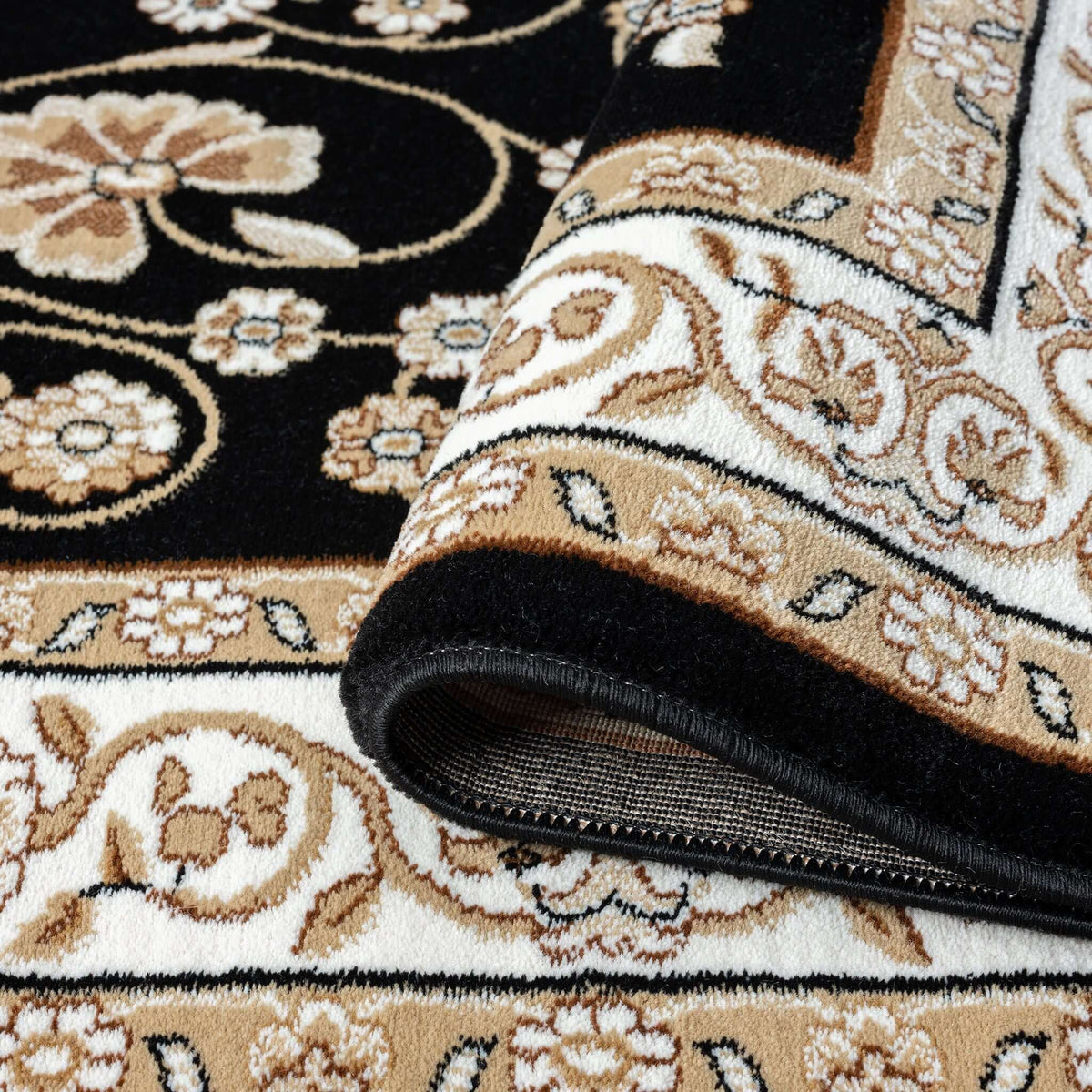 Estate 512 Black Turkish Rug