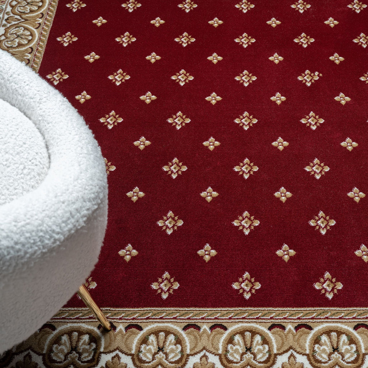 Royal 525 Red Traditional Turkish Rug