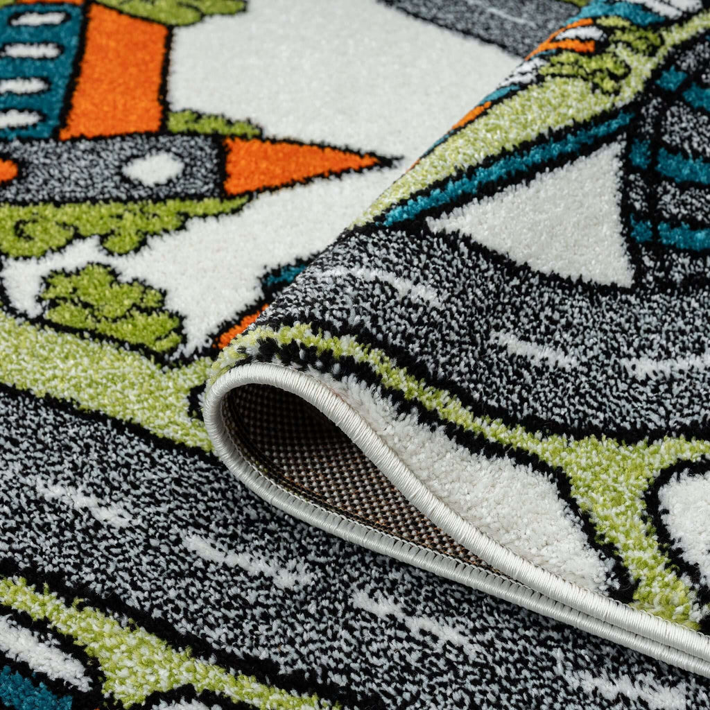 Kidsville 575 Cream Turkish Rug