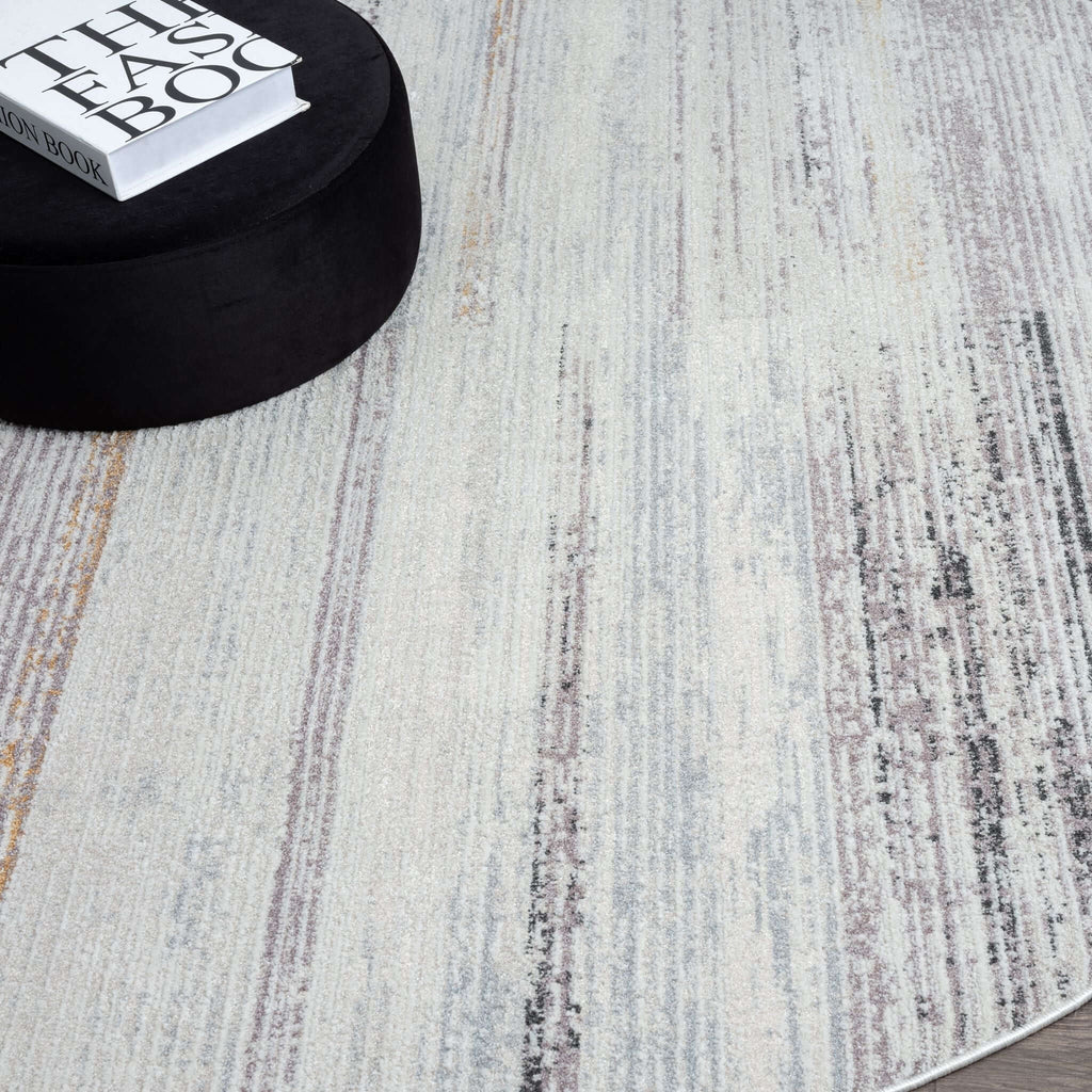 Easton 469 Cloud Round Rug