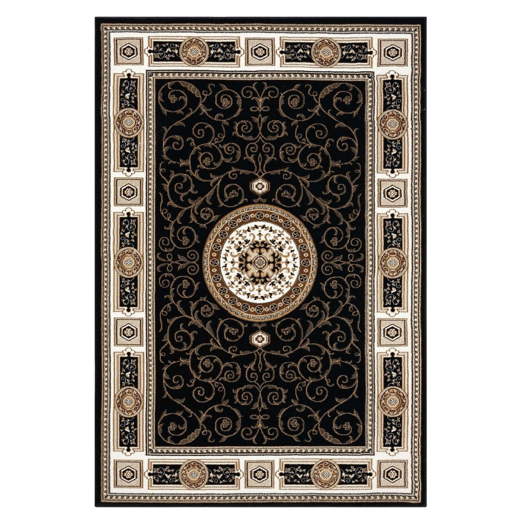 Estate 511 Black Turkish Rug lifestyle view