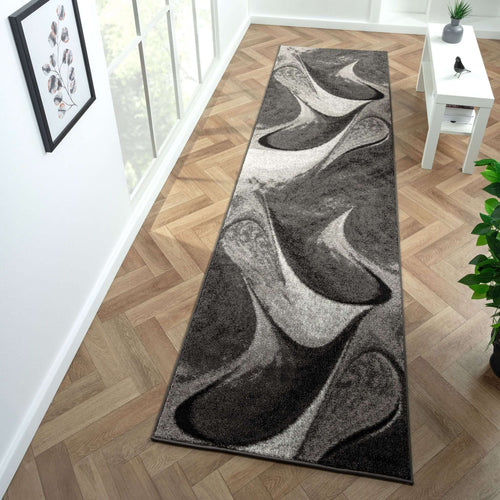 Adore 2316 Grey Hallway Runner