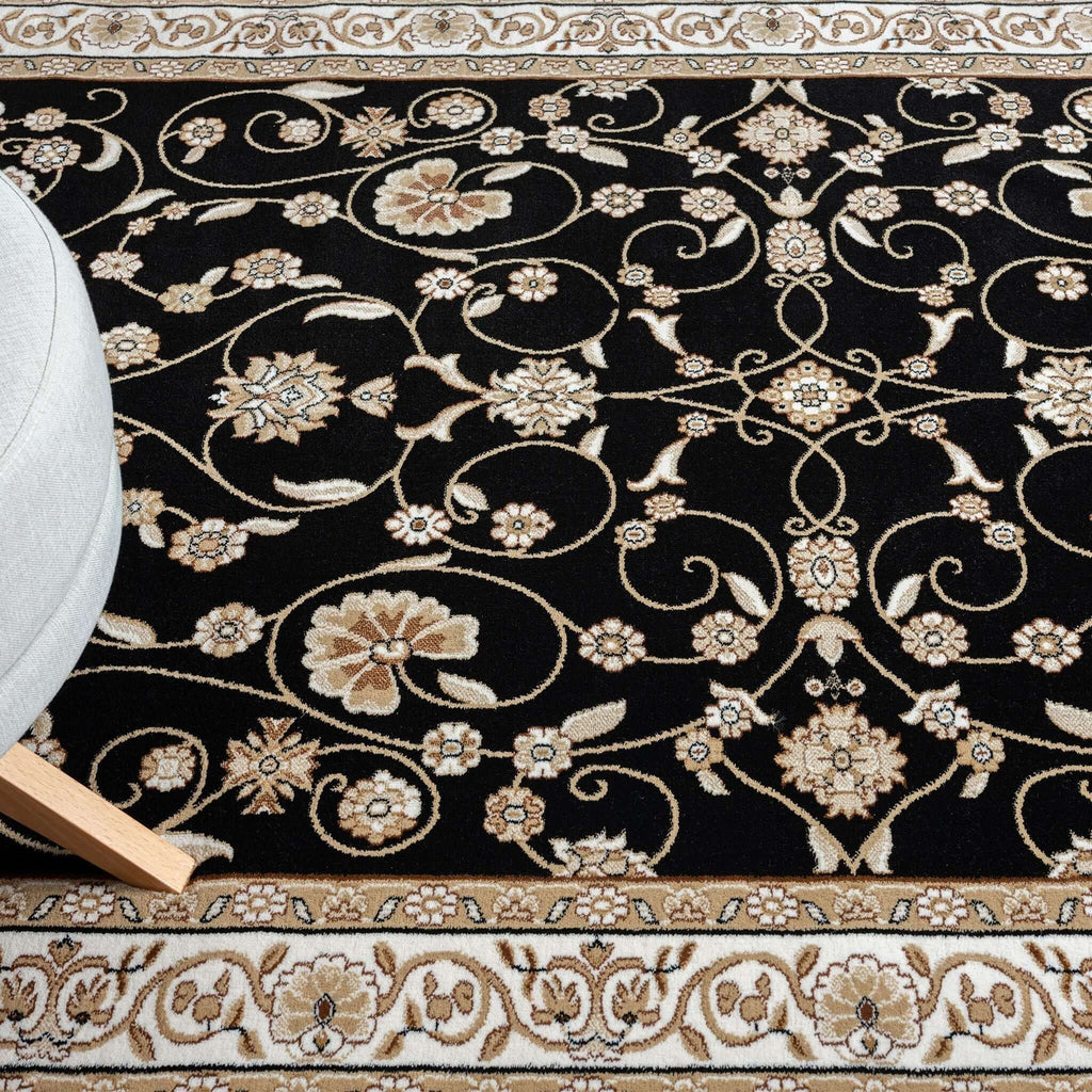 Estate 512 Black Turkish Rug