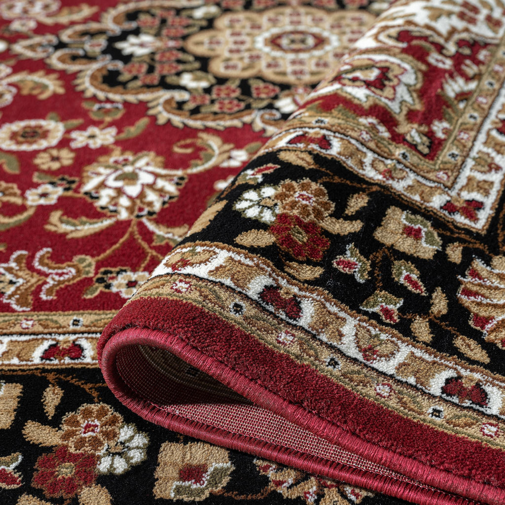 Royal 524 Red Traditional Hallway Runner