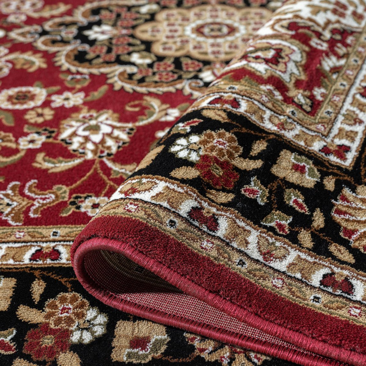 Royal 524 Red Traditional Hallway Runner