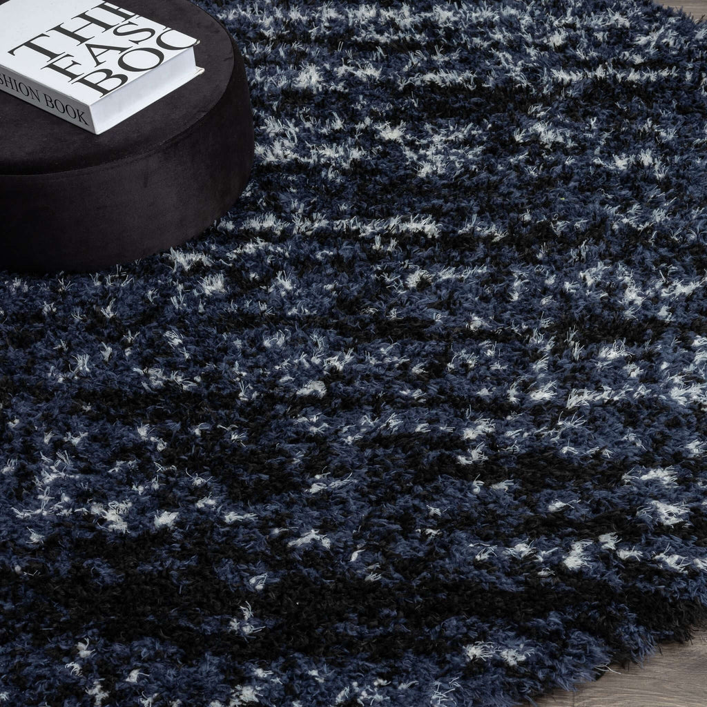 Plushy 386 Lava Round Rug