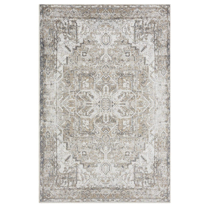 Easy Washable Rugs 361 Earth Rectangle   