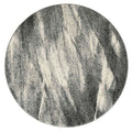 Astor 483 Ash Round Rug lifestyle view