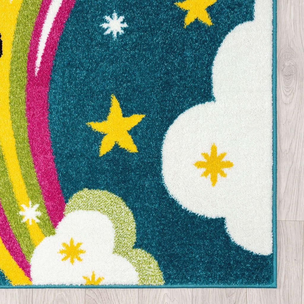 Kidszone 581 Blue Turkish Rug