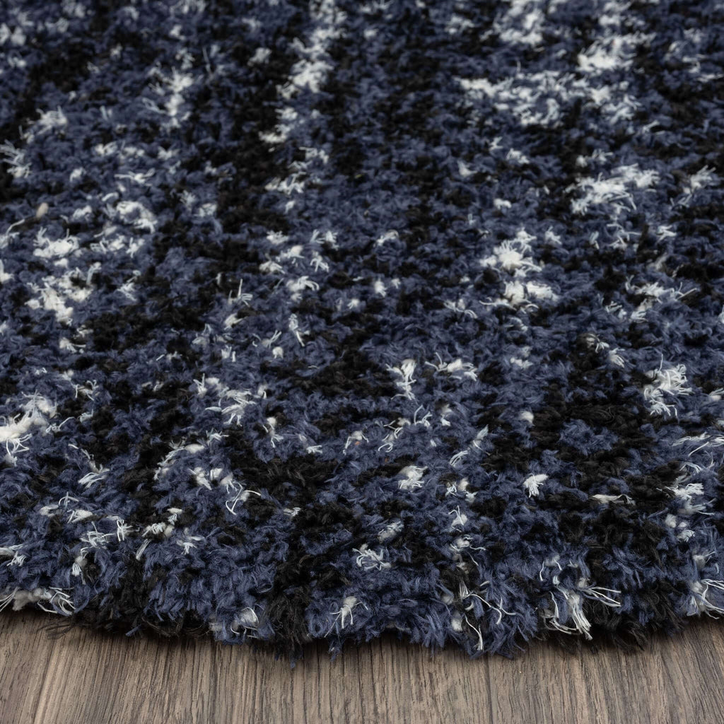 Plushy 386 Lava Round Rug