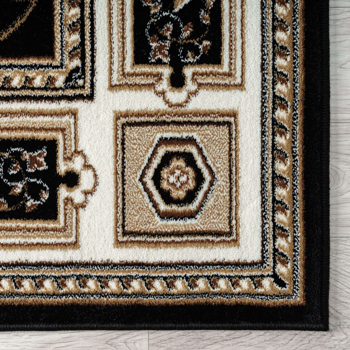Estate 511 Black Turkish Rug