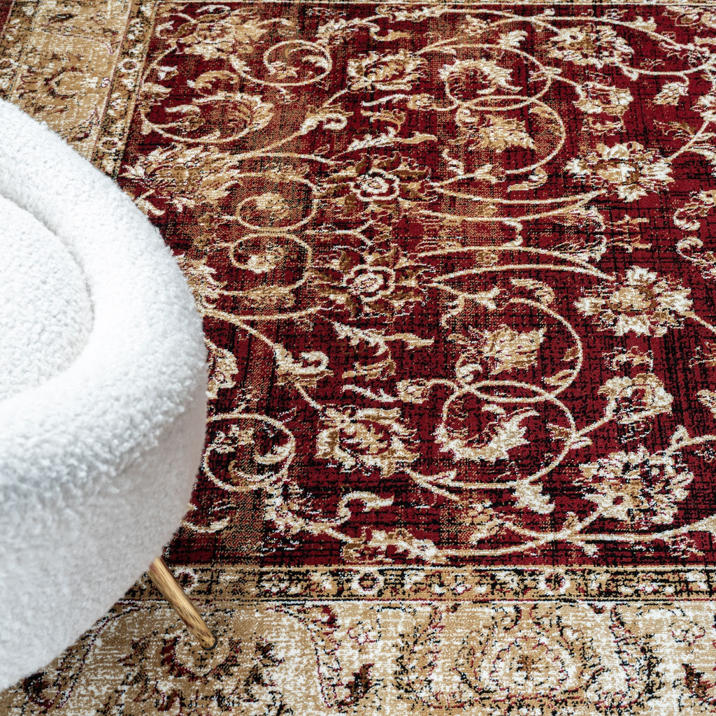 Royal 527 Red Traditional Turkish Rug