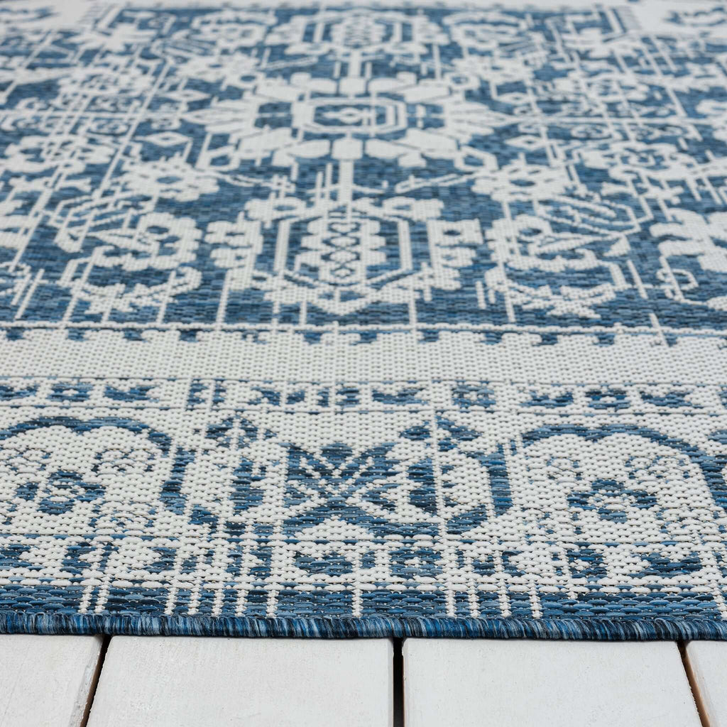 Patio 455 Denim Hallway Runner