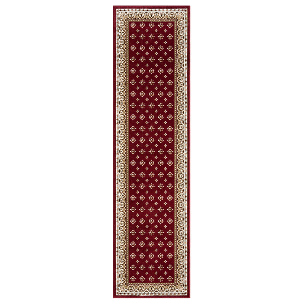 Royal 525 Red Traditional Hallway Runner lifestyle view
