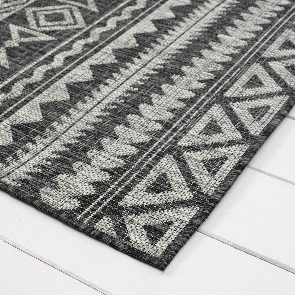 Alfresco 421 Charcoal Turkish Rug