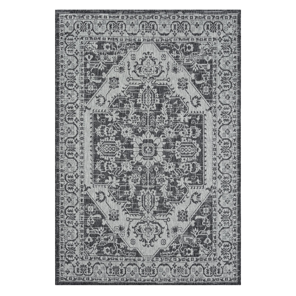 Alfresco 424 Slate Turkish Rug lifestyle view
