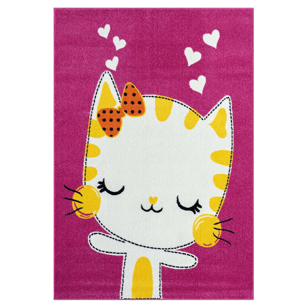 Kidsville 571 Pink Turkish Rug lifestyle view