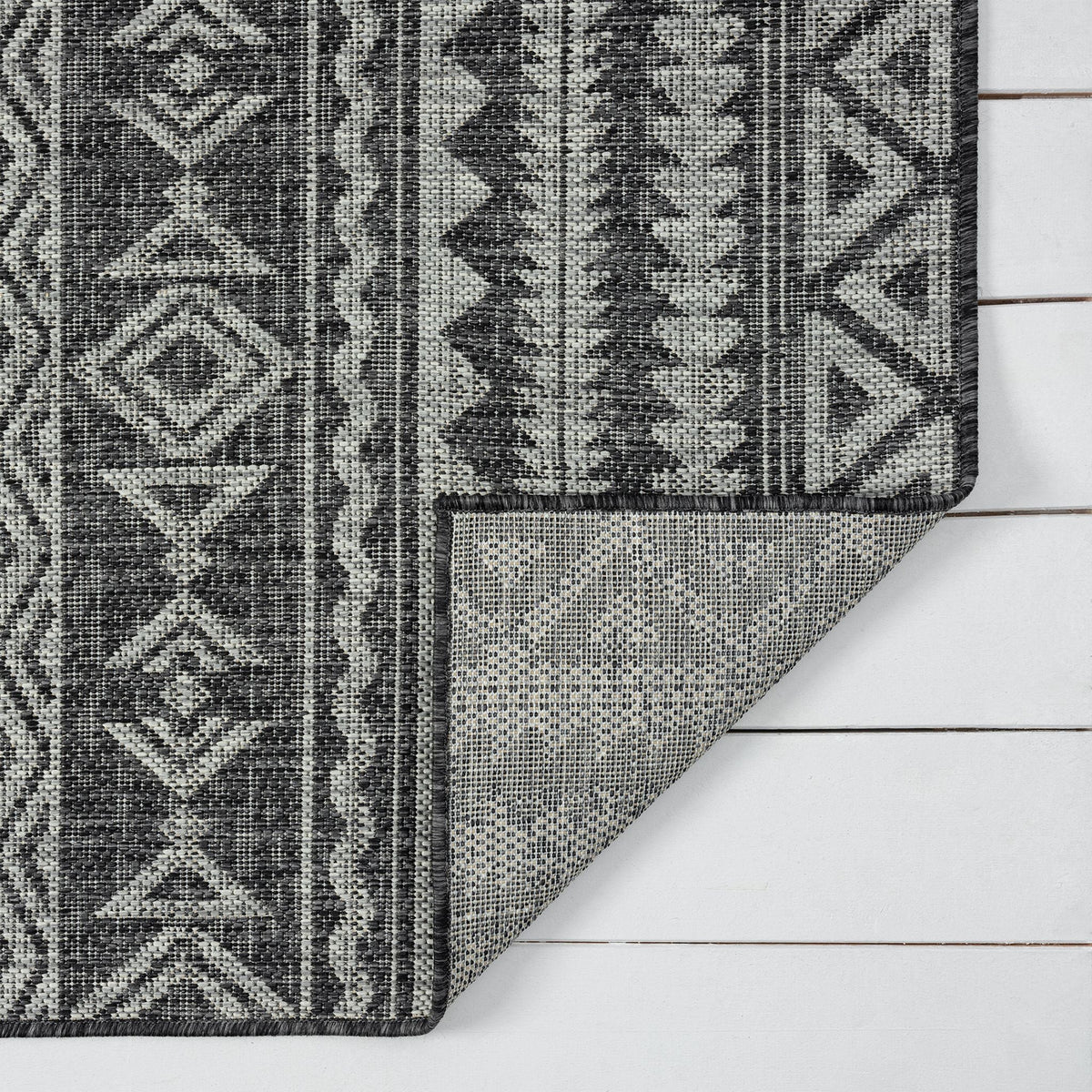 Alfresco 421 Charcoal Hallway Runner