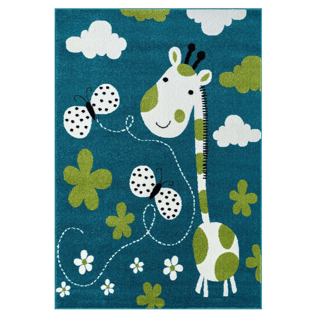 Kidsville 572 Blue Turkish Rug lifestyle view