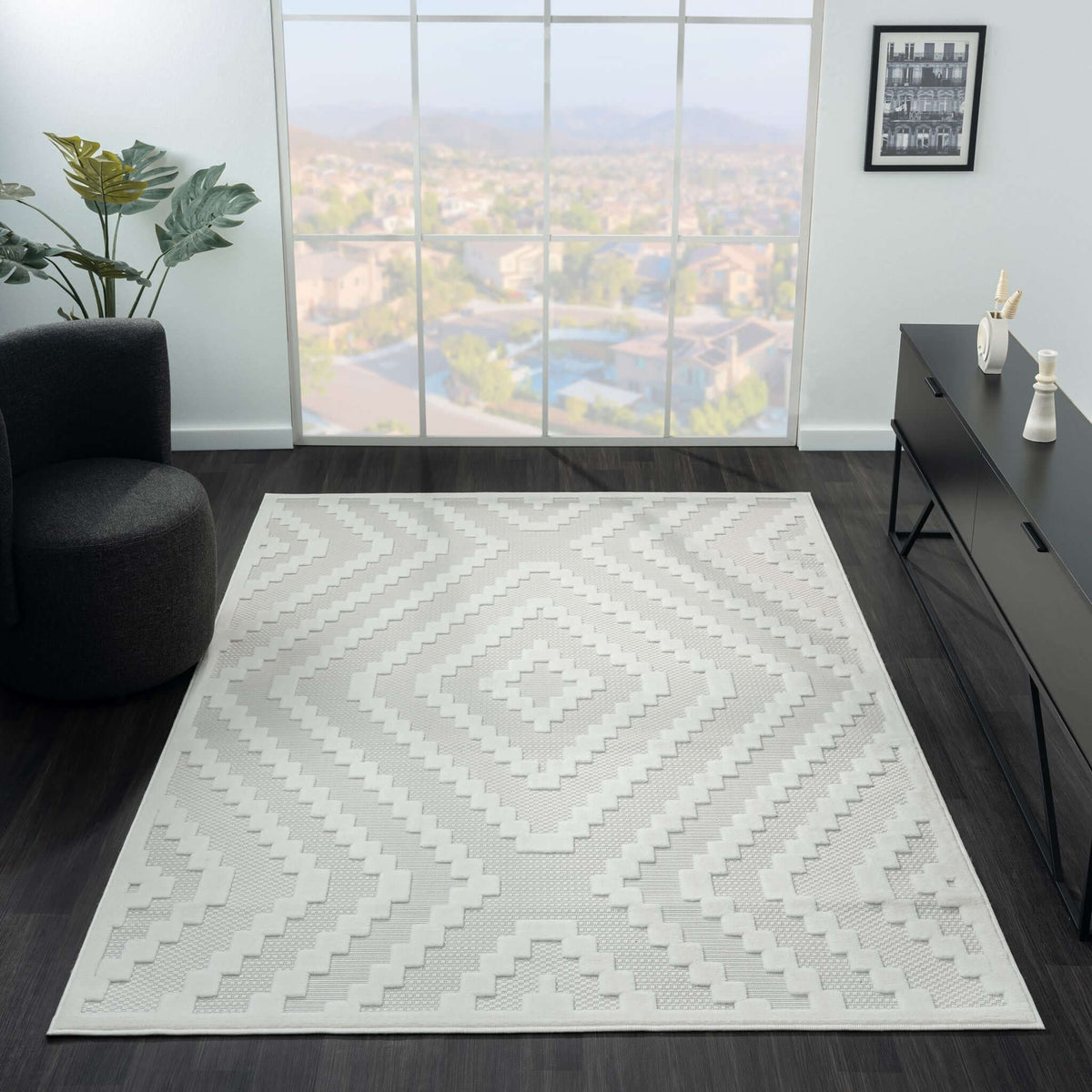 Calm 419 Linen Turkish Rug