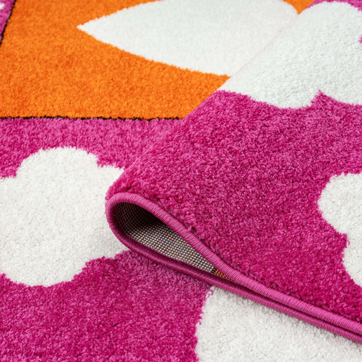Kidsville 573 Pink Turkish Rug