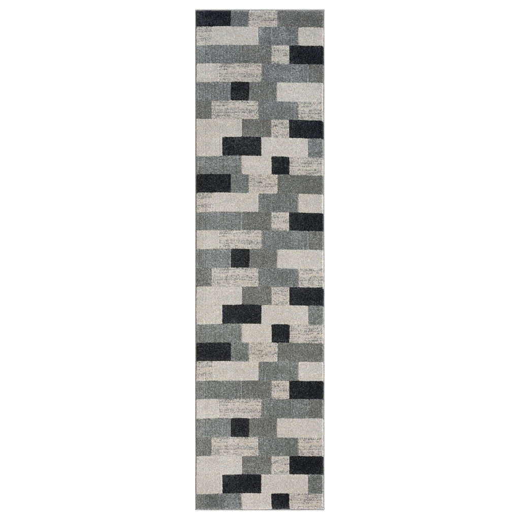 Astor 484 Slate Hallway Runner lifestyle view