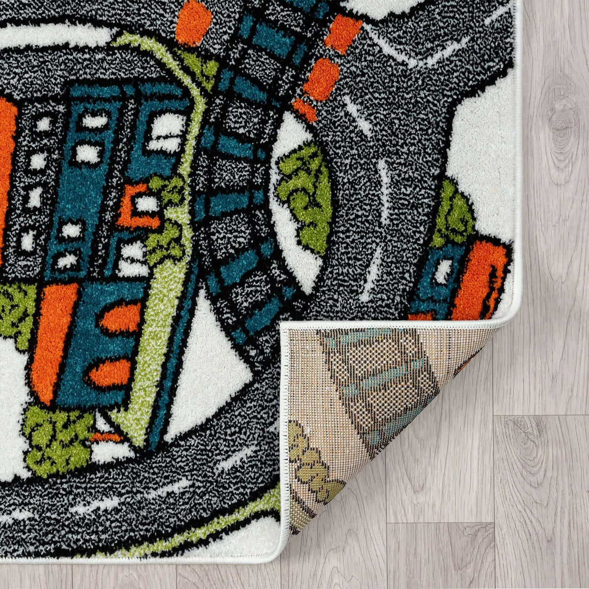 Kidsville 575 Cream Turkish Rug