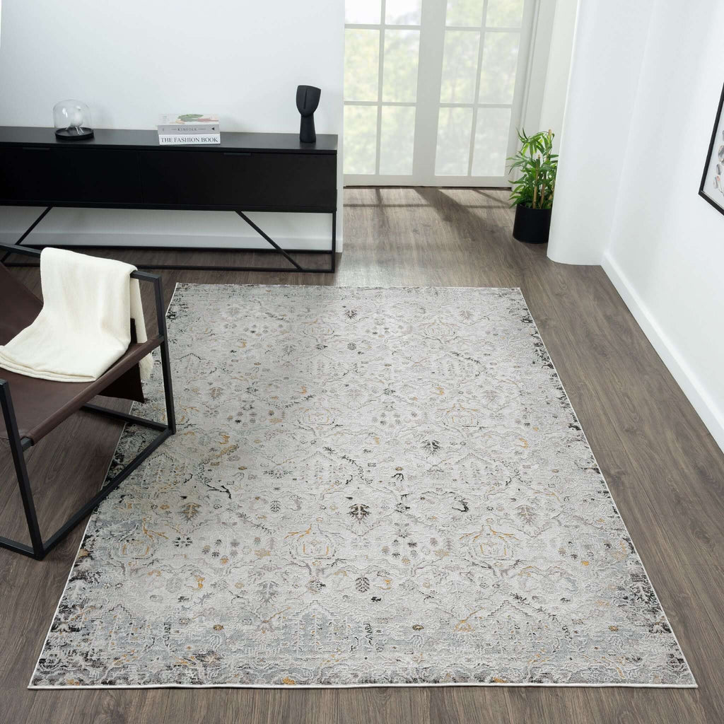 Easton 462 Silver Turkish Rug