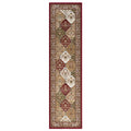 Royal 528 Red Traditional Hallway Runner lifestyle view
