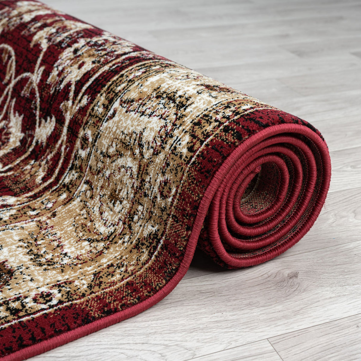 Royal 527 Red Traditional Turkish Rug