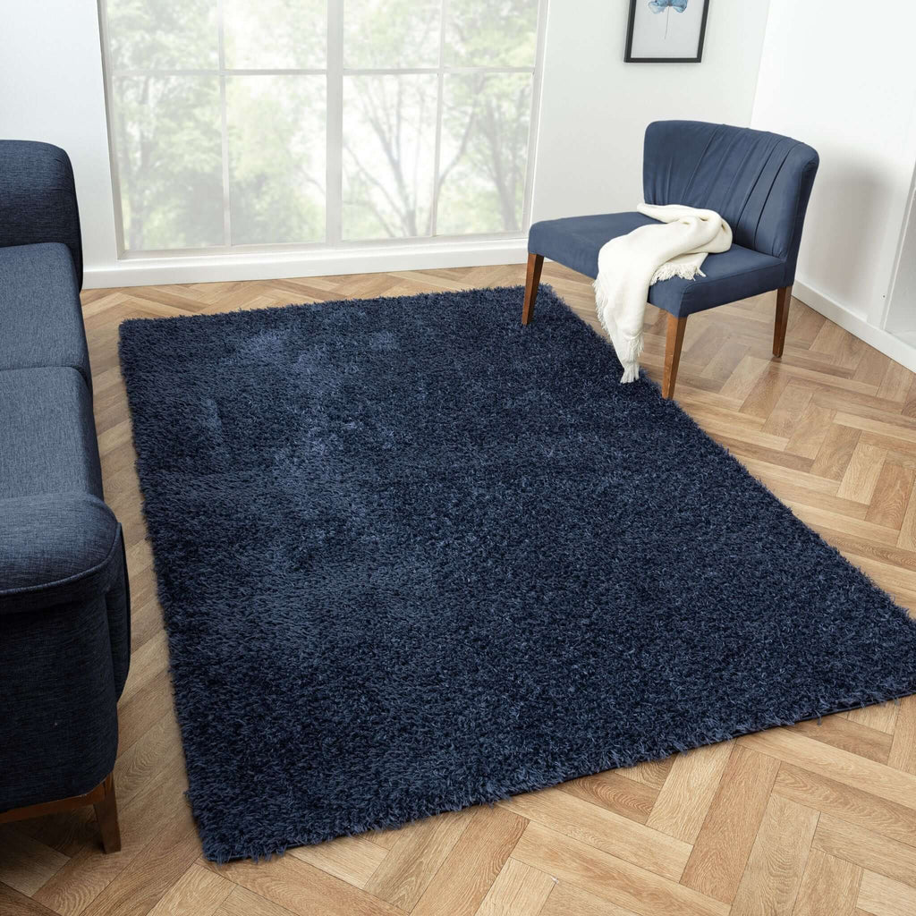 Fleecy 396 Navy Turkish Rug