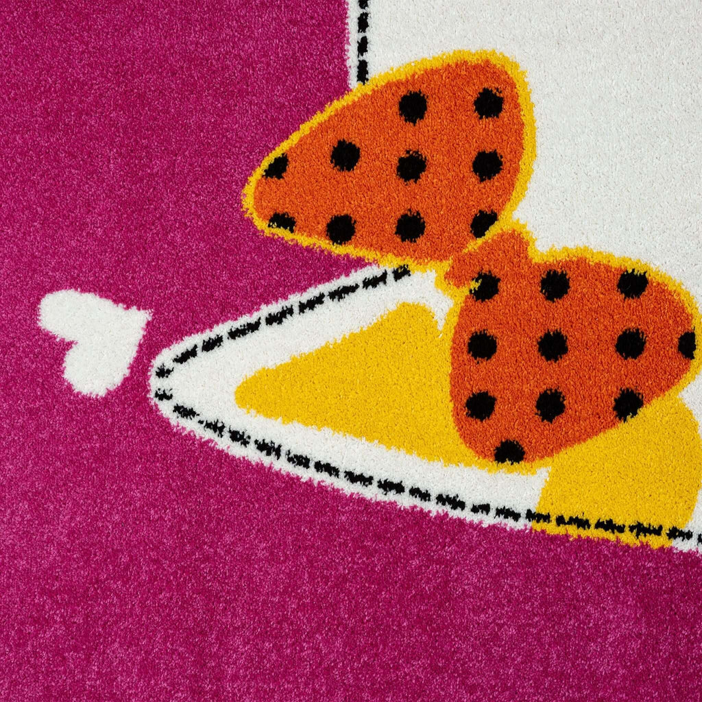 Kidsville 571 Pink Turkish Rug