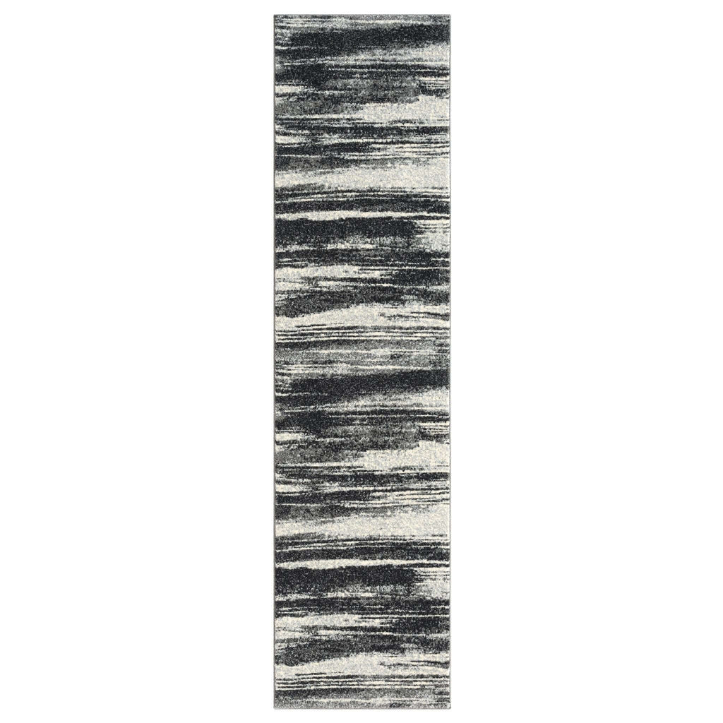 Astor 481 Charcoal Hallway Runner lifestyle view