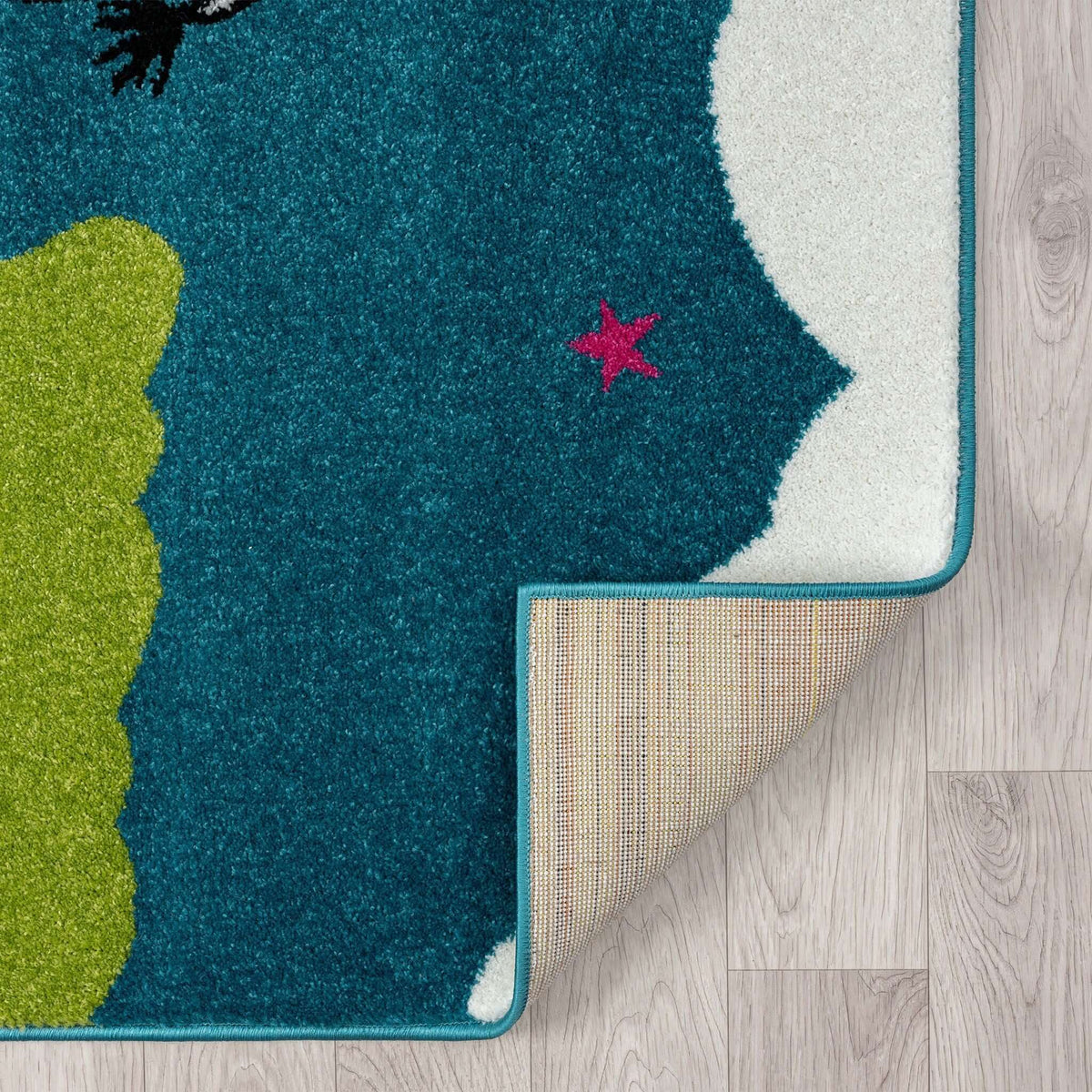 Kidszone 585 Blue Turkish Rug