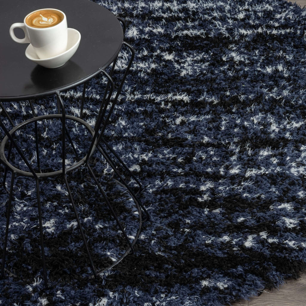 Plushy 386 Lava Round Rug