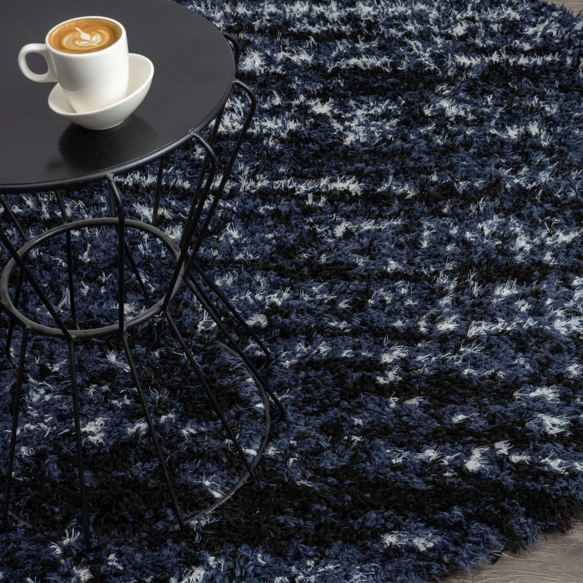 Plushy 386 Lava Round Rug