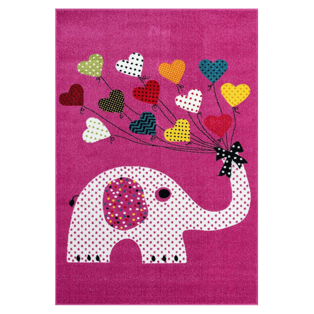 Kidsville 576 Pink Turkish Rug lifestyle view