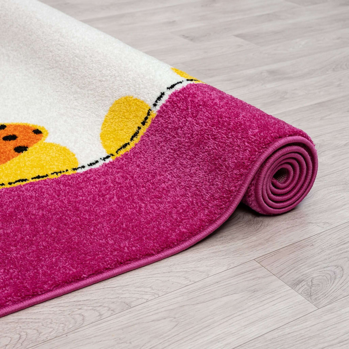 Kidsville 571 Pink Turkish Rug