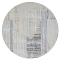 Easton 468 Slate Round Rug lifestyle view