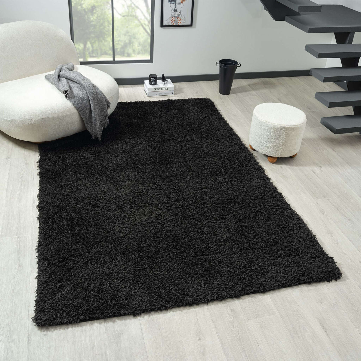 Fleecy 397 Ebony Turkish Rug