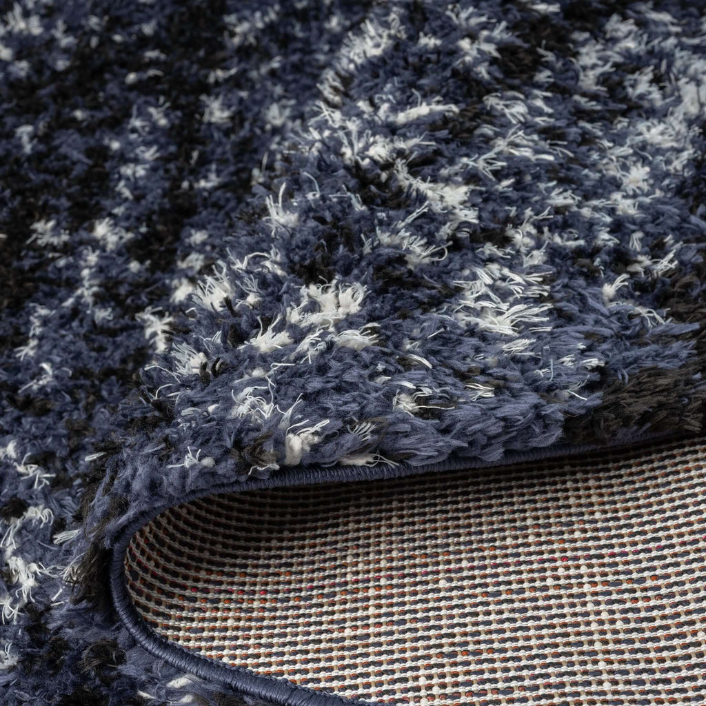 Plushy 386 Lava Round Rug