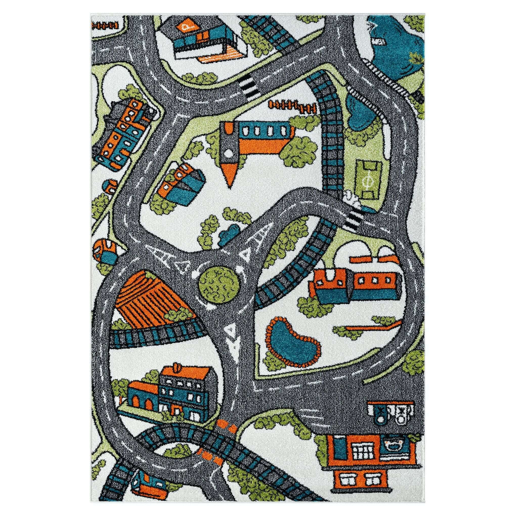 Kidsville 575 Cream Turkish Rug lifestyle view